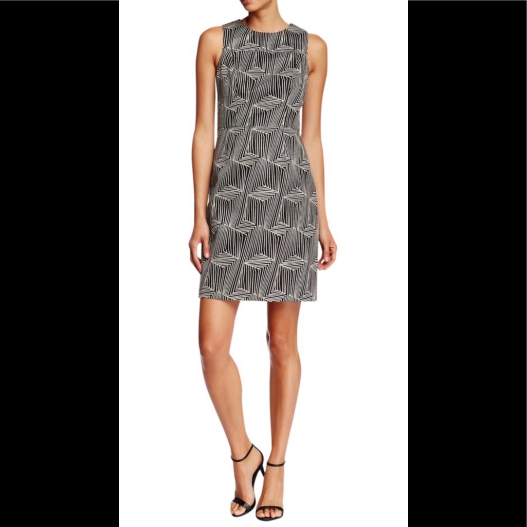 Shoshanna | Glenda Jacquard Cocktail Dress